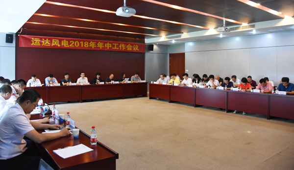 必发bifa风电召开2018年年中事情聚会