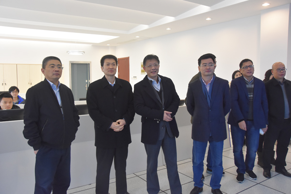 杭州市委常委、余杭区委书记戴建平一行莅临必发bifa视察-企业动态-必发bifa官网