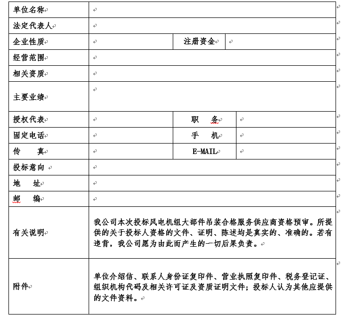 大部件吊装资格评审招标通告-招标通告-必发bifa官网