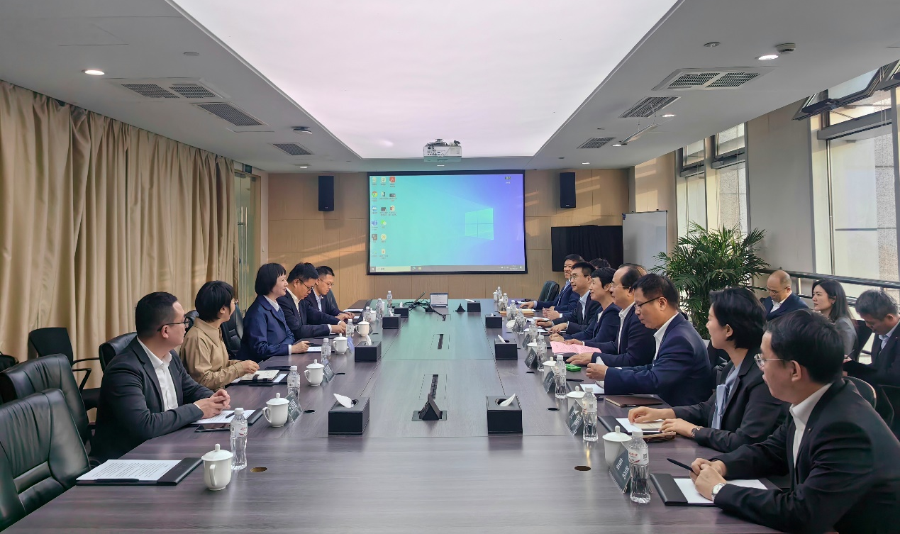 招商局集团总司理石岱与必发bifa股份洽谈相助